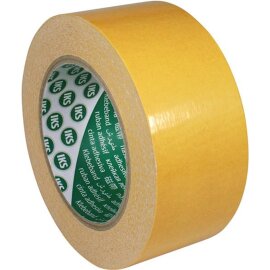 Doppelseitiges Klebeband 50 mm x 25 m Gewebe