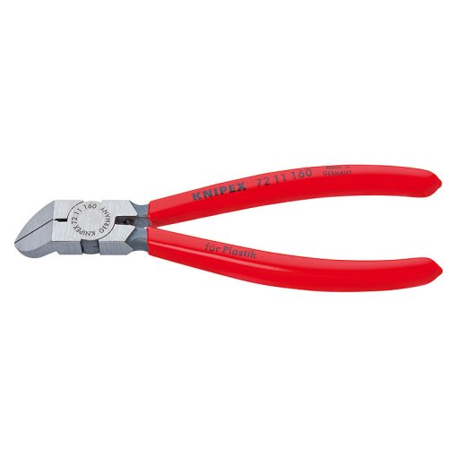 1 Stk. Knipex Seitenschneider Kunststoff 45° 160 mm