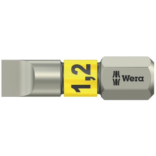 Bit Wera Edelstahl 1,2 x 6,5 x 25 mm