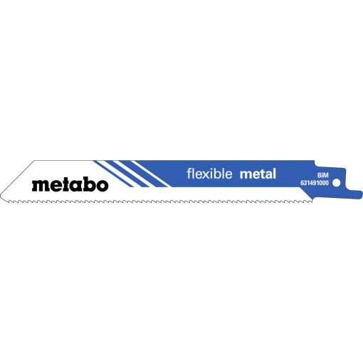 5 St. Säbelsägeblätter,Metall,flexible,150x0,9mm (631491000) S 922 BF Metabo