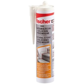 1 Stk. fischer® Natursteinsilicon DNS 310ml transparent