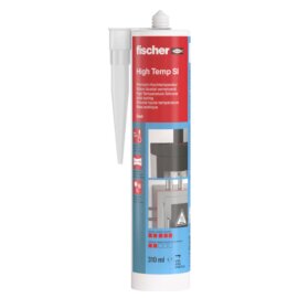 1 Stk. Fischer Hochtemperatursilicon DHS 310ml rotbraun