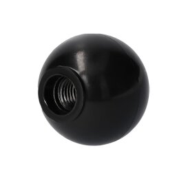 1 Stk. Kugelknopf aus ABS schwarz M 5