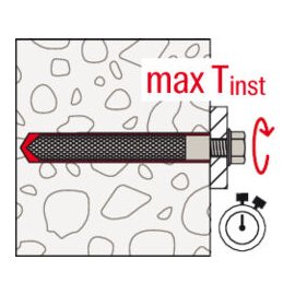 10 Stk. Innengewindeanker RG 18 x 125 M 12 I A4