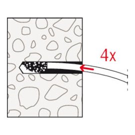 5 Stk. Innengewindeanker RG 22 x 160 M 16 I A4