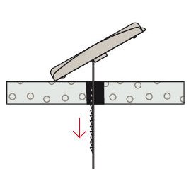 1 Stück Kippdübel M 10 x 180 mm