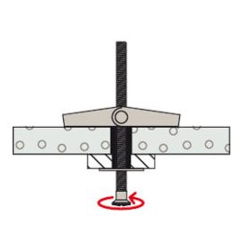 1 Stück Kippdübel M 10 x 180 mm