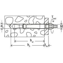 10 Stk. Highbondanker FHB II-A S M 10 x 60/10