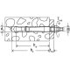 10 Stk. Highbondanker FHB II-A S M 10 x 75/10