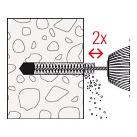 4 Stk. Highbondanker FHB II-A L M 20 x 210/50