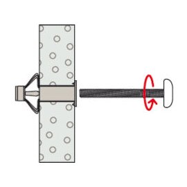 50 Stk. Fischer Hohlraumdübel HM 5 x 65 H