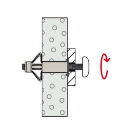 50 Stk. Fischer Hohlraumdübel HM 5 x 65 H