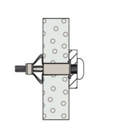 50 Stk. Fischer Hohlraumdübel HM 5 x 65 H