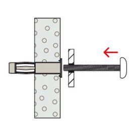 50 Stk. Fischer Hohlraumdübel HM 5 x 65 H