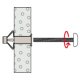 50 Stk. Fischer Hohlraumdübel HM 5 x 65 H