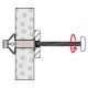 50 Stk. Fischer Hohlraumdübel HM 5 x 65 H