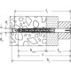 50 Stk. Fischer Langschaftdübel SXRL 10x100 T A4