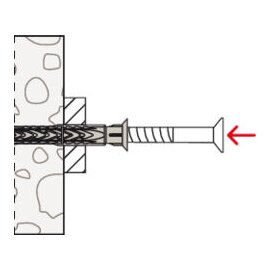 50 Stk. Fischer Langschaftdübel SXRL 10x160 T A4