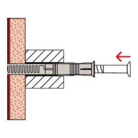 1 Stk. Fischer Rahmendübel FUR 8 x 120 SS
