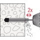 6 Stk. Injektionsmörtel Highbond-Spezialmörtel FIS HB 360 S Fischer