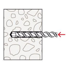 100 Stk. Fischer Universaldübel UX 5 x 30