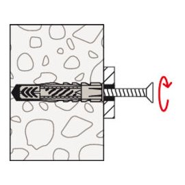 100 Stk. Fischer Universaldübel UX 5 x 30