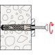 25 Stk. Fischer Universaldübel UX 12 x 70