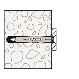 50 Stk. Fischer Universaldübel FU 8 x 50