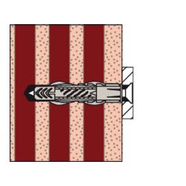 100 Stk. Fischer Universaldübel UX 5 x 30 R