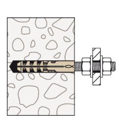 100 Stück Fischer Dübel M6 S