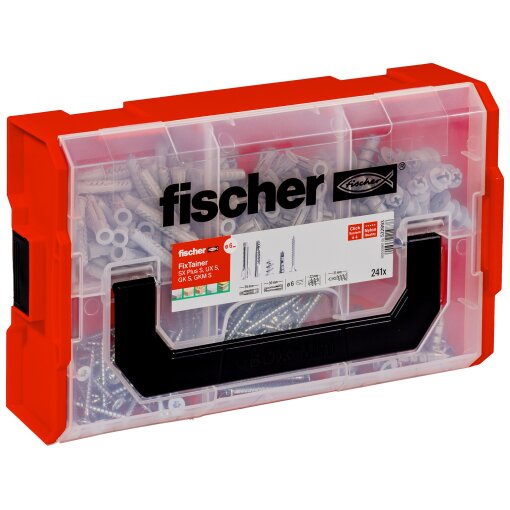 1 Stk. fischer FixTainer - Hält-Alles-Box (240 Teile) 532893