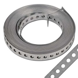 Lochband Edelstahl 17mm x 10m