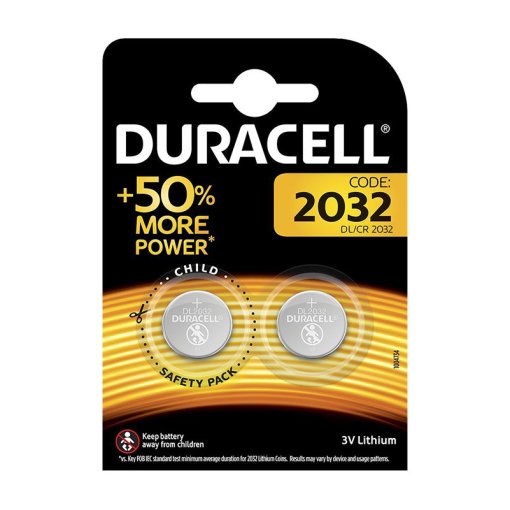 Duracell Specialty 2032 Lithium-Knopfzellenbatterie 3 V 2er Packung