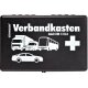 KFZ-Verbandkasten KU schwarz mit Füllung Standard DIN 13164
