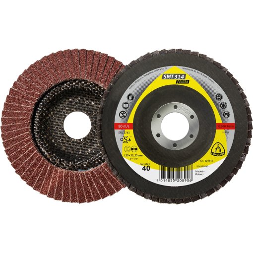 1 Stk. Fächerscheiben SMT 314 Extra 115 x 22,23mm Korn 60