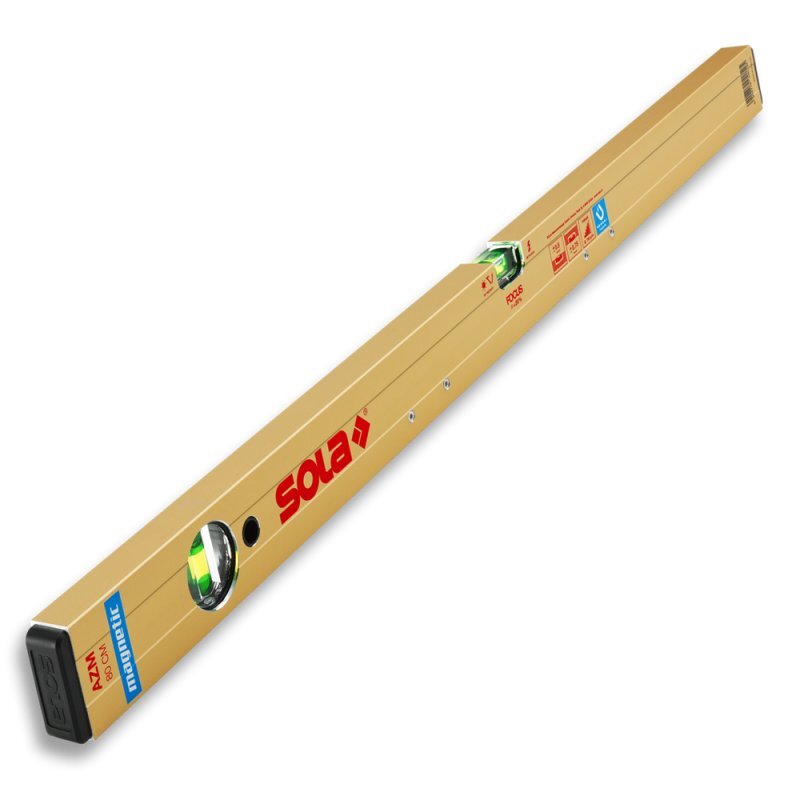 SOLA AZM 200cm Magnetische Wasserwaage Aluminium SOLA AZM 200cm Magnetische Wasserwaage Aluminium