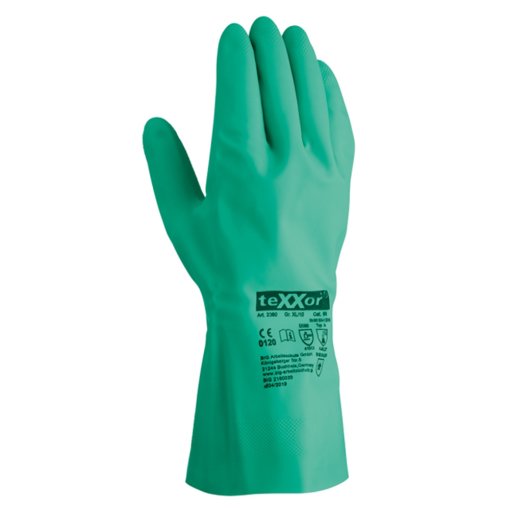 12 Paar Chemikalienschutzhandschuh Nitril teXXor® 2360 Größe L