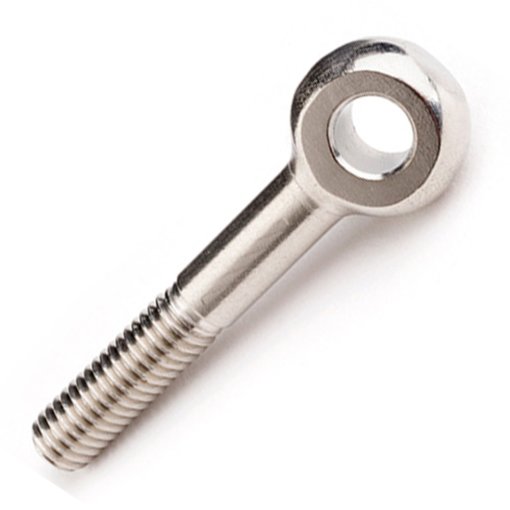 50 Stück Augenschrauben Form B DIN 444 Edelstahl A2 M8X100