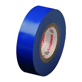1 Rolle PVC-Isolierband 15 mm x 10 m No. 128 blau