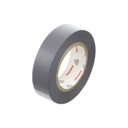 1 Rolle PVC-Isolierband 15 mm x 10 m No. 128 grau