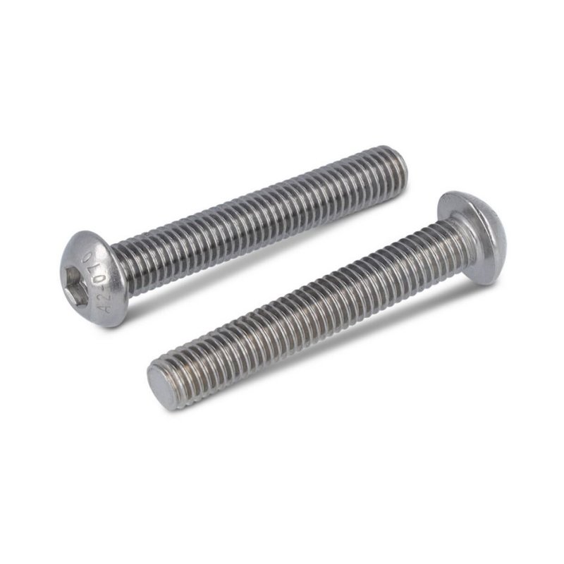 25 Stück M2,5X20 Linsenkopf ISO7380 mit Torx V2A ULS 