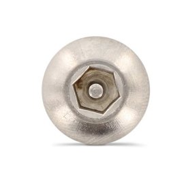 100 Stück Flachrundkopf-Sicherheitsschrauben Art. 9111 A2 M 5 x 50 mm ISK-PIN 3
