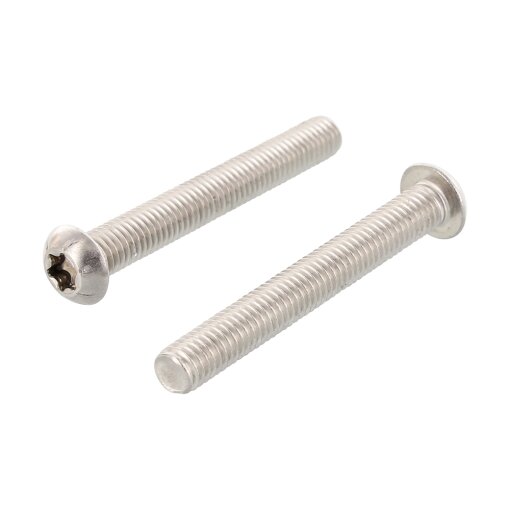 1000 Stück Linsenschrauben ISO 7380-1 A2 Torx M2 x 8