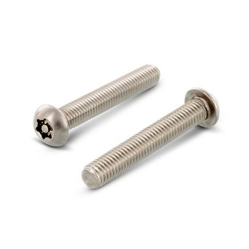 100 Stück Flachrundkopf-Sicherheitsschrauben Art. 9121 A2 M 3 x 10 mm TX-PIN 10