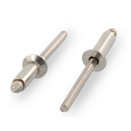500 Stück Blindnieten Edelstahl A2/A2 Senkkopf 3,2 x 6