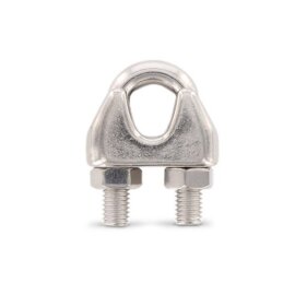 1 Stück Drahtseilklemme Edelstahl A4 4