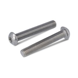 1000 Stück Linsenschrauben ISO 7380-1 A2 M2,5 x 5