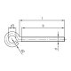 100 Stück Ringschrauben A2 M 4 x 10 mm
