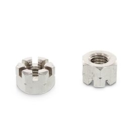 50 Stück Kronenmuttern DIN 935 A2 M 14