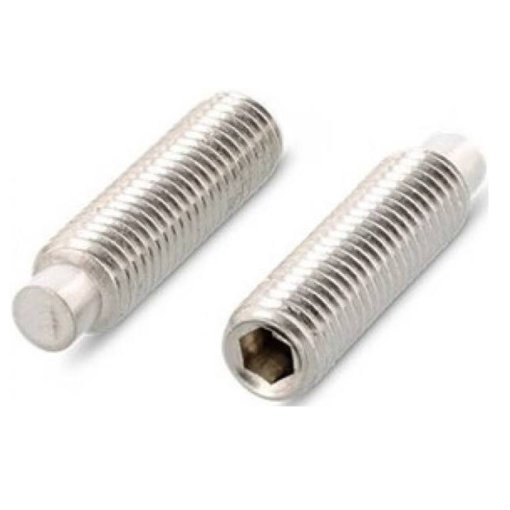 200 Stück Gewindestifte ISO 4028 Edelstahl A2 M 10 x 45